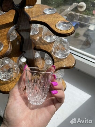 Набор хрустальных фужеров