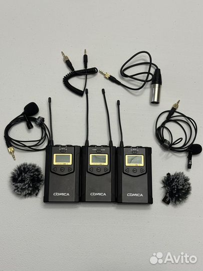 Петличная радиосистема Comica CVM-WM100 plus