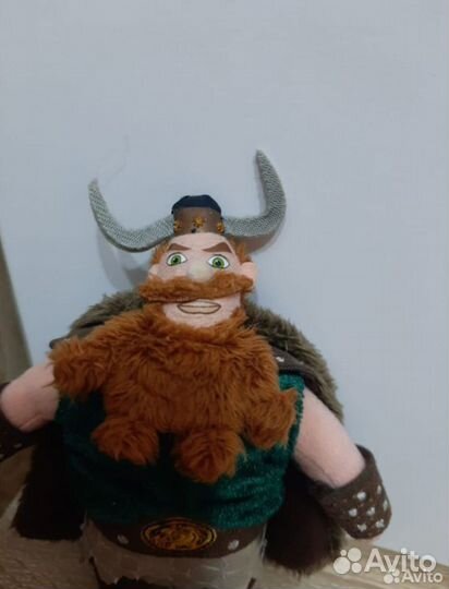 Мягкая игрушка Викинг Стоик Обширный