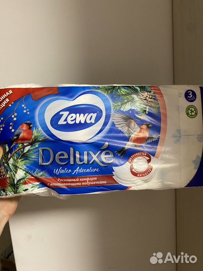 Туалетная бумага zewa