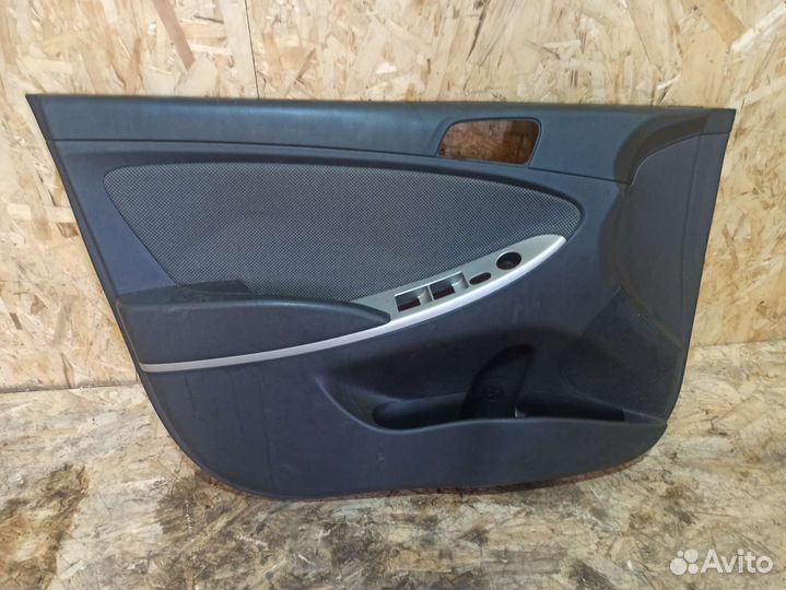 Карта передней левой двери Hyundai Solaris