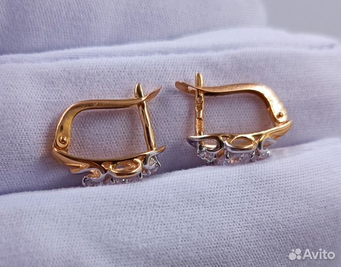 Золотые Серьги 585 пробы. Рассрочка
