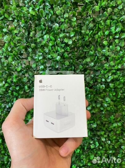 Зарядное 2в1 на iPhone 35w