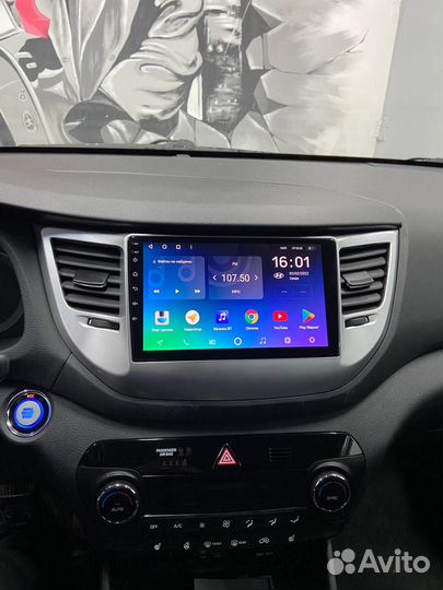 Штатная магнитола teyes CC2L+ Hyundai Tucson