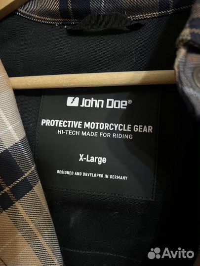 Моторубашка с кевларом John Doe