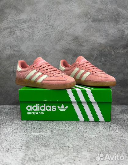 Кроссовки женские Adidas Spezial Sporty Rich Pink