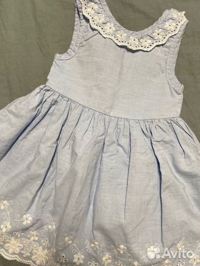 Платье для девочки Zara 80 86 (бронь )