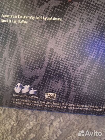 Виниловая пластинка Nirvana