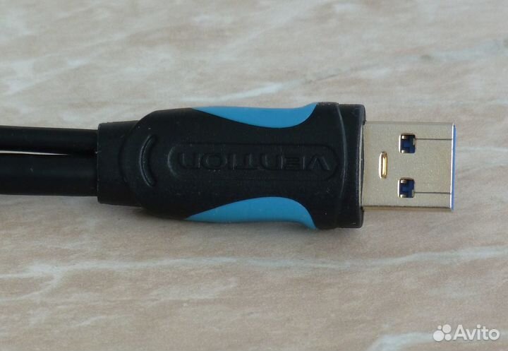 Кабель Vention USB3.0 - micro USB3.0 + USB2.0 доп
