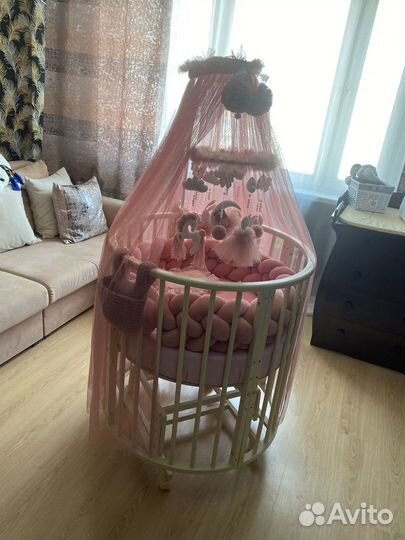 Детская кроватка трансформер 9 в 1