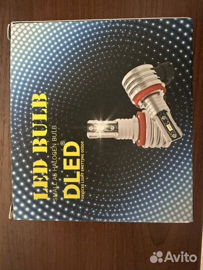 Автомобильная светодиодная лампа H8 PGJ9