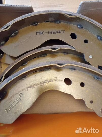 Тормозные колодки барабанные Escudo, Vitara