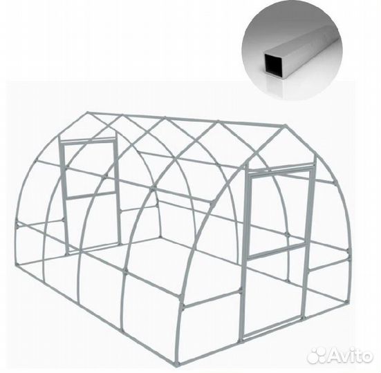 Теплицы оцинкованные