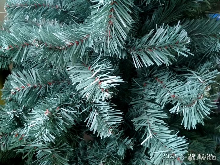 Елка новогодняя голубая 150 см искусственная