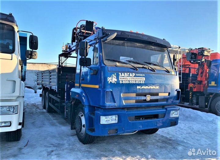 КамАЗ 65117 с КМУ, 2023