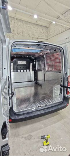 Фрезеровка и обшивка фургонов