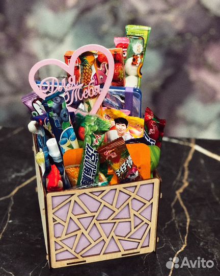 Подарочный набор.Набор сладостей.Подарок