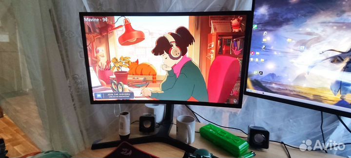 Монитор Samsung 27 2к 144гц изогнутый