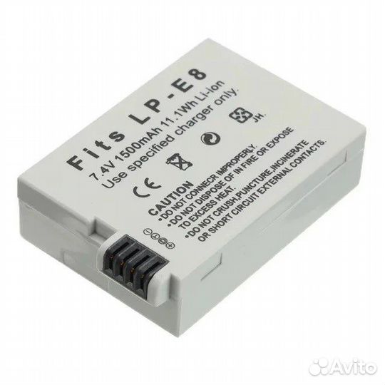 Аккумулятор для Canon EOS 550D, 600D, 650D, 700D