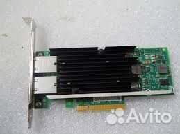 Сетевые 10G RJ-45 pci-e intel X540-t2 \ dell