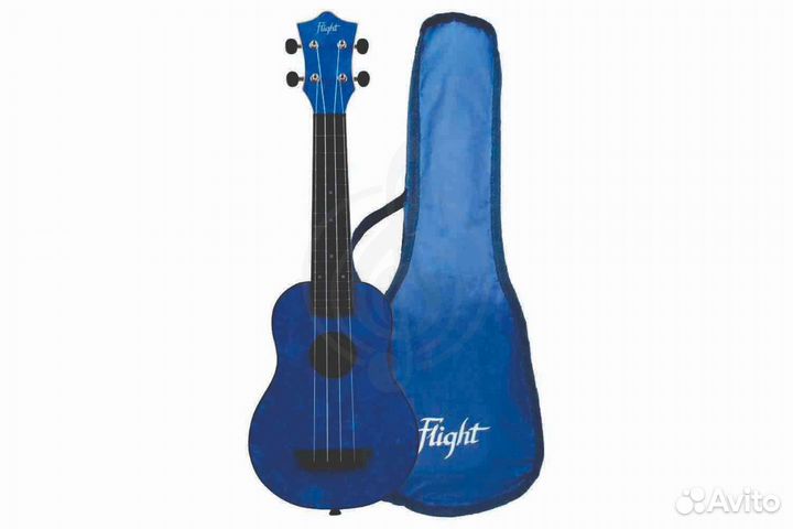 Укулеле сопрано Flight TUS-65 sapphire
