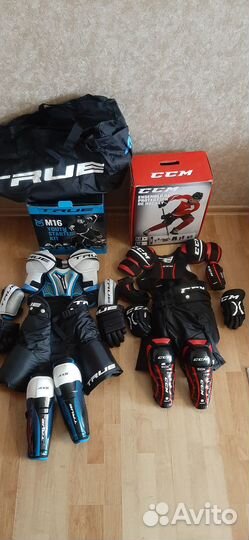 Комплект детской хоккейной формы CCM, True,Warrior