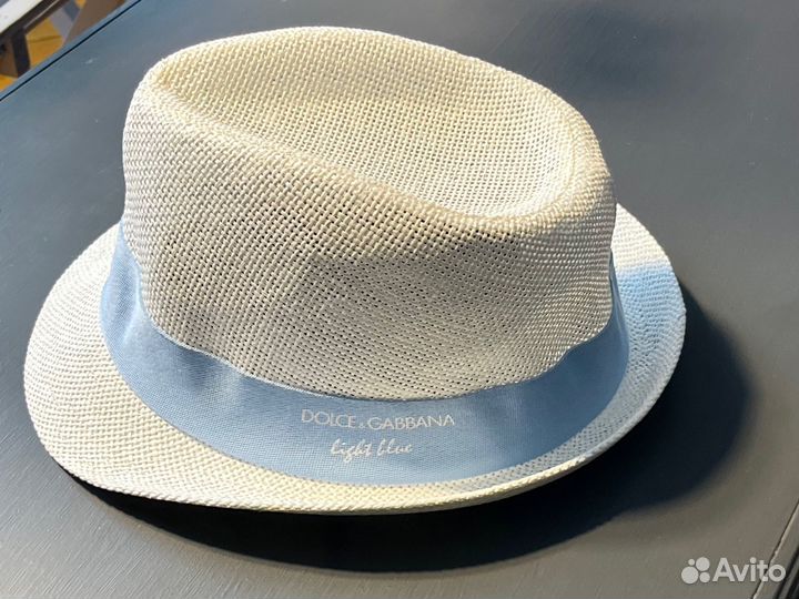 Шляпа Dolce Gabbana летняя светлая