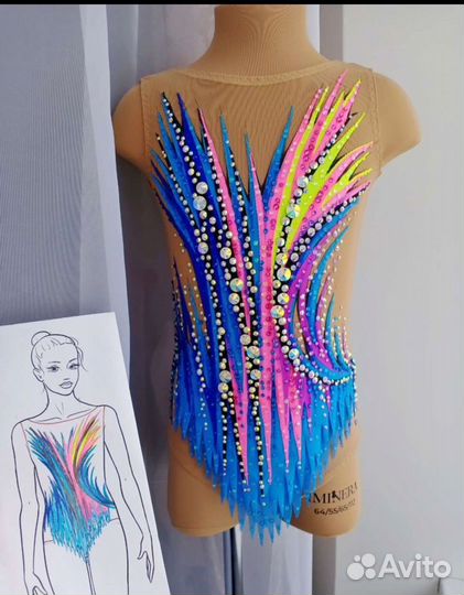 Купальник для художественной гимнастики