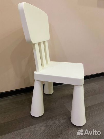 Детский стол и стул IKEA