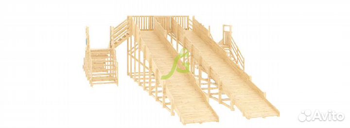 Зимняя горка 