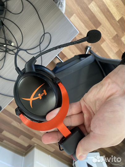 Игровые наушники Hyperx Cloud 2 Red комплект