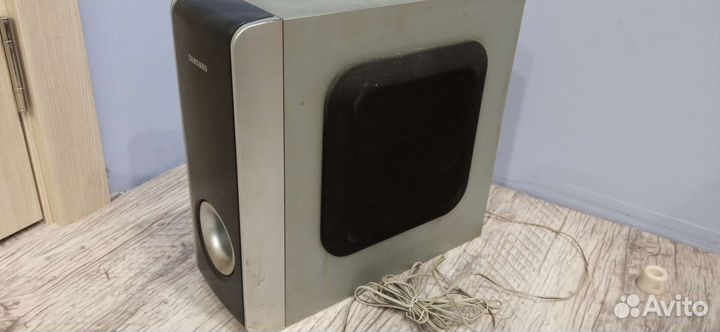 Сабвуфер с колонками samsung