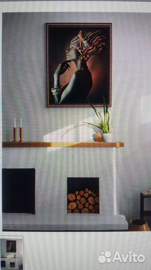 Алмазная вышивка готовая работа