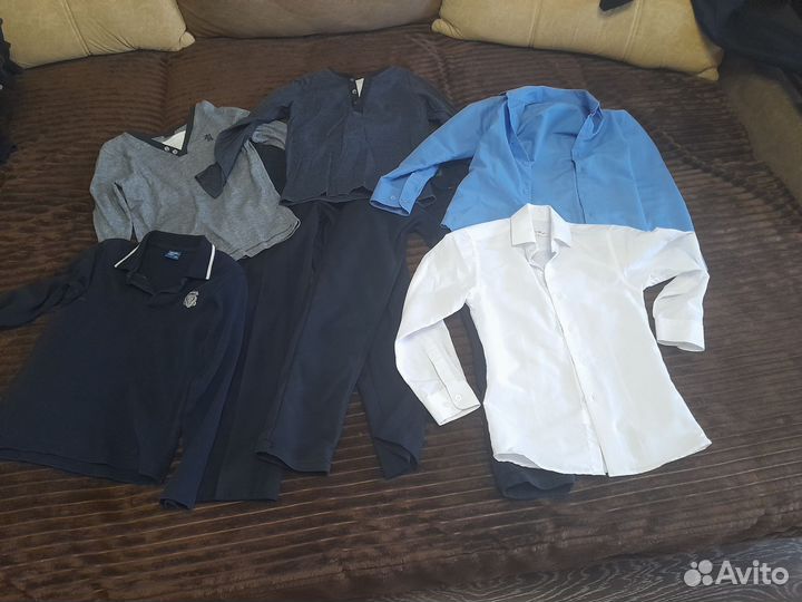 Школьный костюм для мальчика 134 и школьные вещи