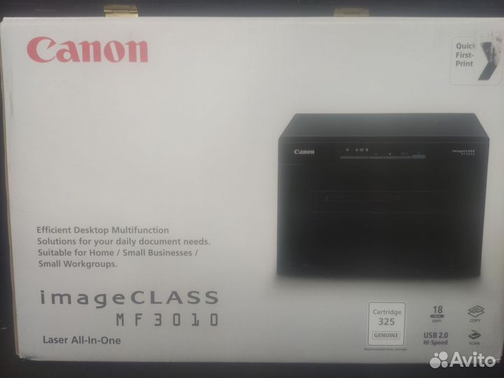 Мфу Canon i-sensys MF3010