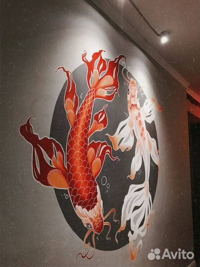 Художественная роспись стен граффити