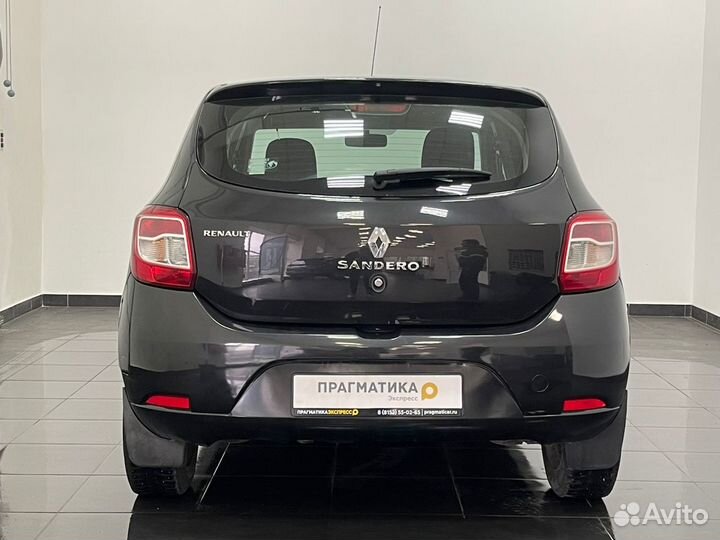 Renault Sandero 1.6 МТ, 2016, 160 000 км