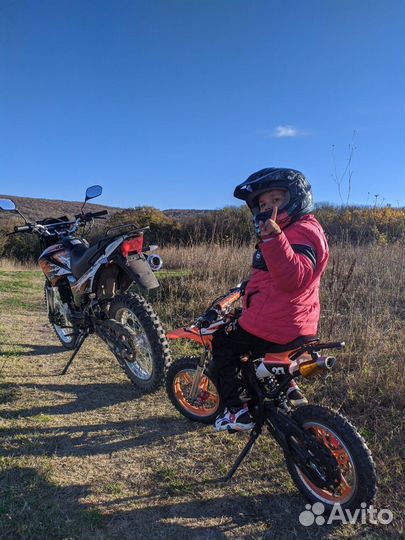 Мотоциклы детские новые эндуро (питбайки)