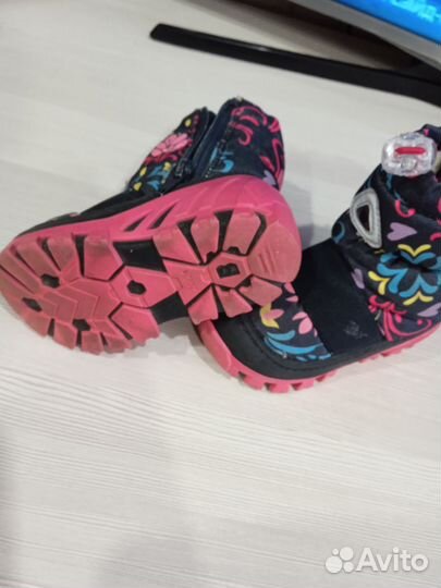 Сапожки зимние размер 20-21