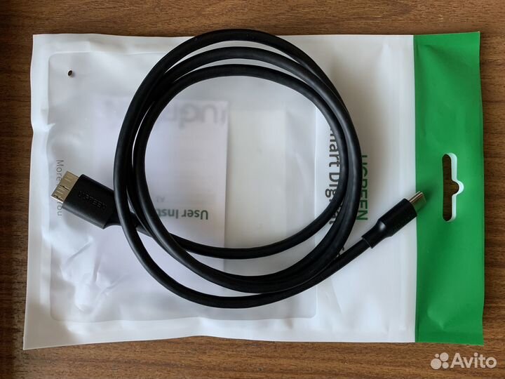 Кабель ugreen USB-C TO micro B