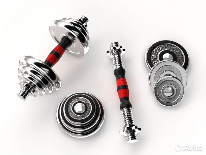 Гантели набор unixfit в кейсе 20kg