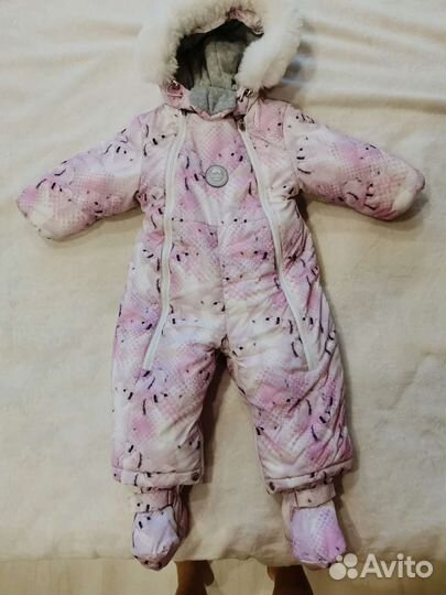 Зимний комбинезон для девочки