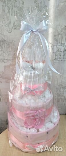 Торт из памперсов