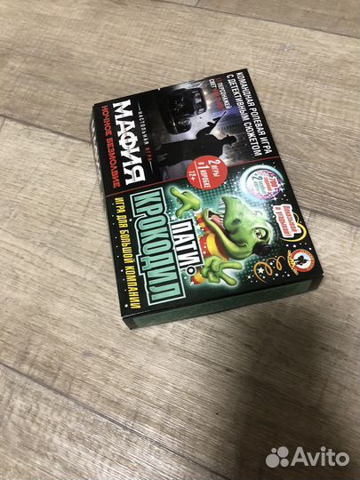 Настолньные игры ‘мафия’ и ‘пати крокодил’