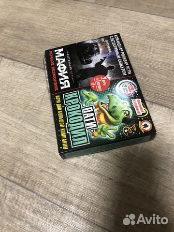 Настолньные игры ‘мафия’ и ‘пати крокодил’