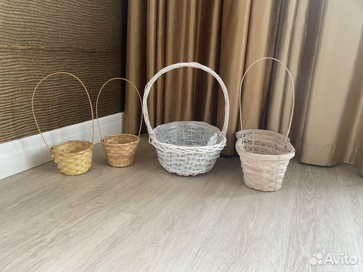 Корзины плетеные