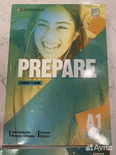 Книги prepare level A1workbook+student’s book