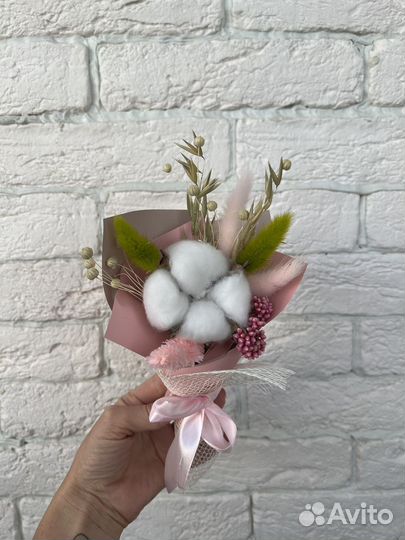 Букет сухоцаетов мини