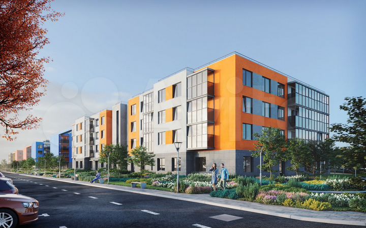 1-к. квартира, 36 м², 4/4 эт.