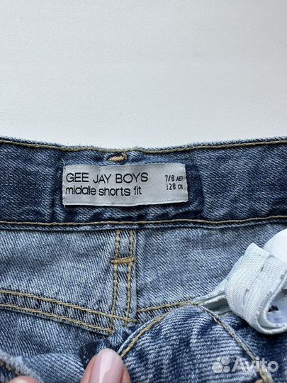 Джинсовые шорты для мальчика